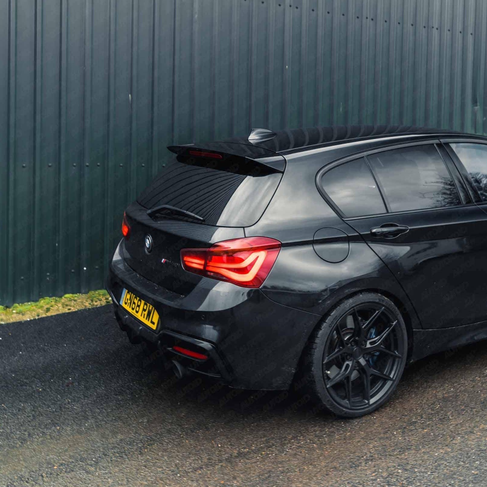 BMW 1 Series, M135i & M140i F20 F21 Gloss Black Performance Rear Spoiler by FORM (2011-2019) - AUTOID® - Rear Spoilers - FORM Industries