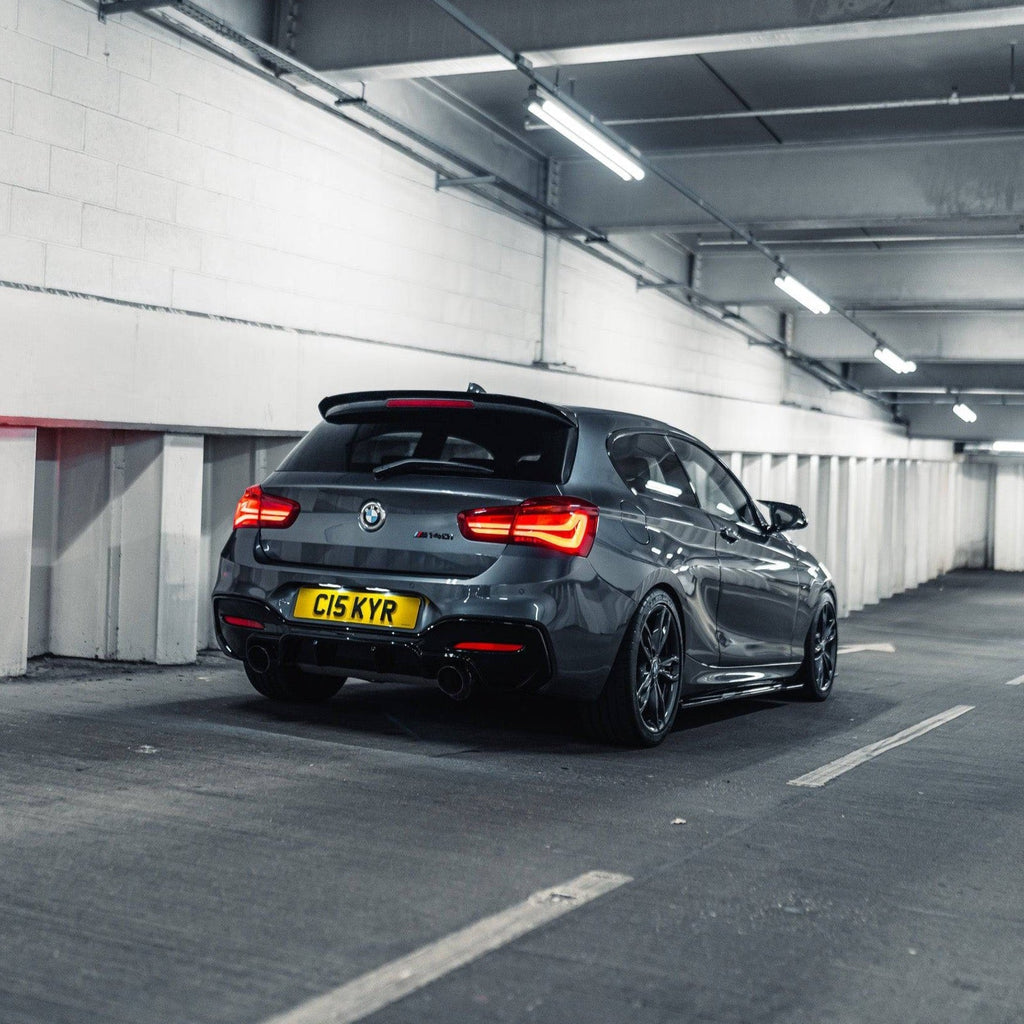 BMW 1 Series, M135i & M140i F20 F21 Gloss Black Performance Rear Spoiler by FORM (2011-2019) - AUTOID® - Rear Spoilers - FORM Industries