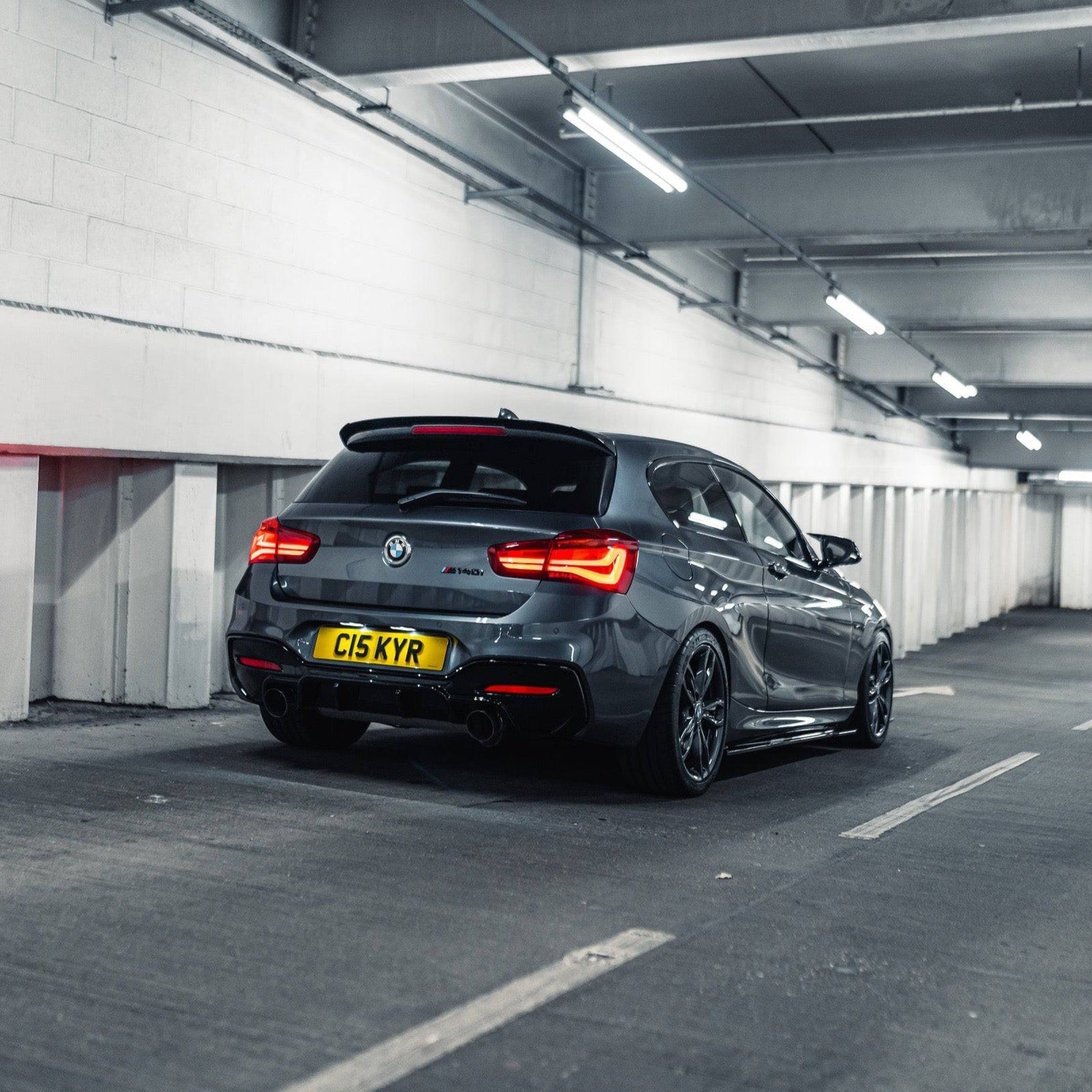 BMW 1 Series, M135i & M140i F20 F21 Gloss Black Performance Rear Spoiler by FORM (2011-2019) - AUTOID® - Rear Spoilers - FORM Industries