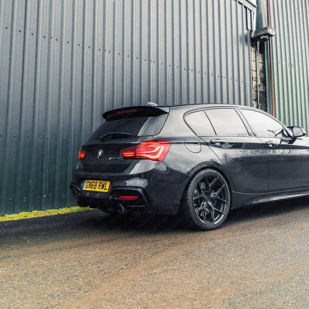 BMW 1 Series, M135i & M140i F20 F21 Gloss Black Performance Rear Spoiler by FORM (2011-2019) - AUTOID® - Rear Spoilers - FORM Industries