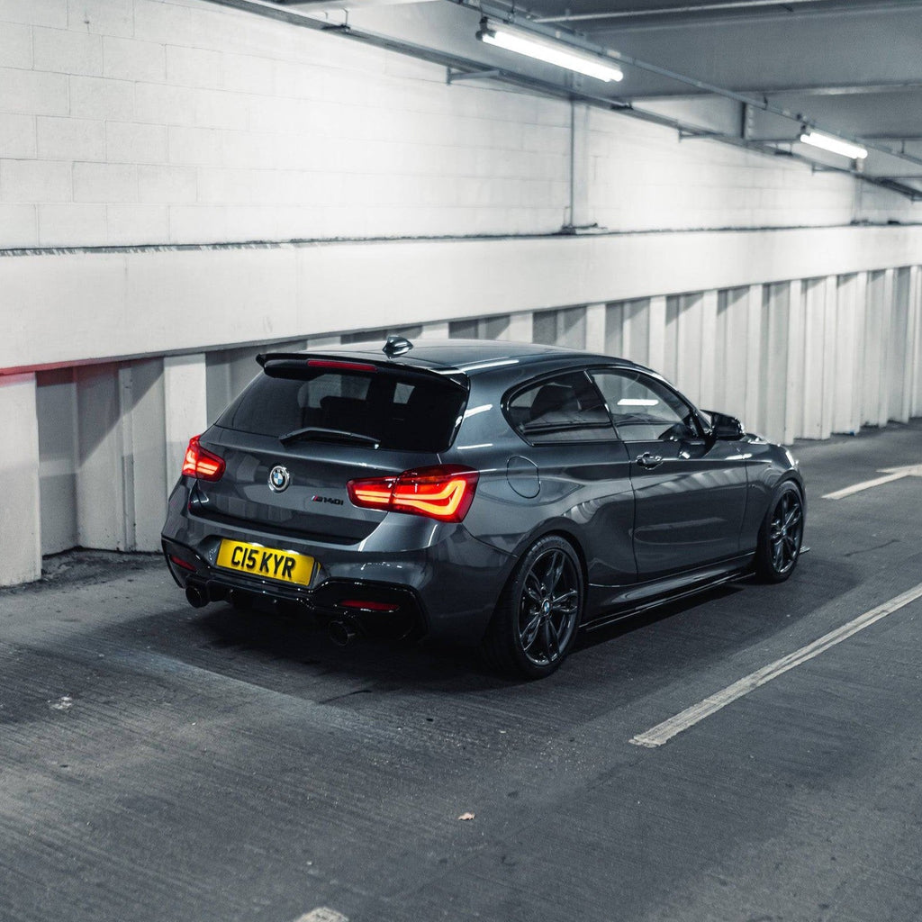 BMW 1 Series, M135i & M140i F20 F21 Gloss Black Performance Rear Spoiler by FORM (2011-2019) - AUTOID® - Rear Spoilers - FORM Industries