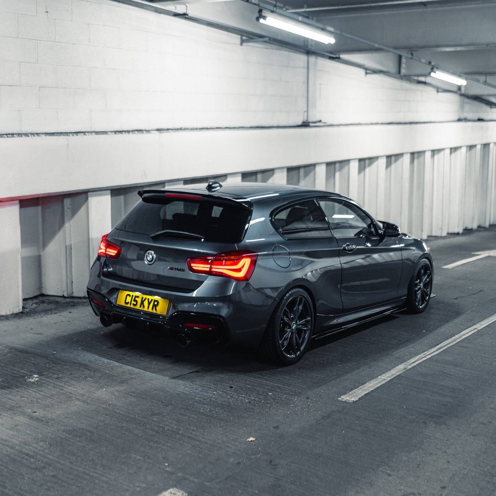 BMW 1 Series, M135i & M140i F20 F21 Gloss Black Performance Rear Spoiler by FORM (2011-2019) - AUTOID® - Rear Spoilers - FORM Industries