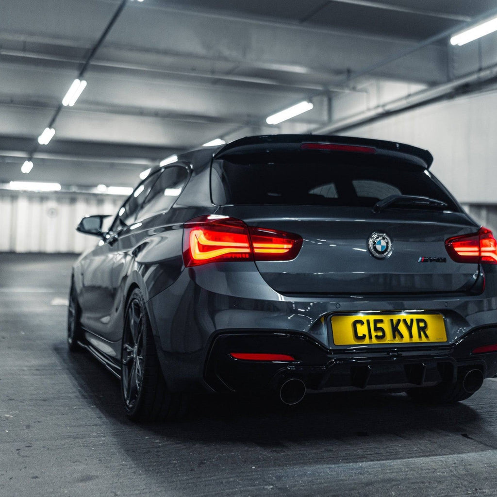 BMW 1 Series, M135i & M140i F20 F21 Gloss Black Performance Rear Spoiler by FORM (2011-2019) - AUTOID® - Rear Spoilers - FORM Industries
