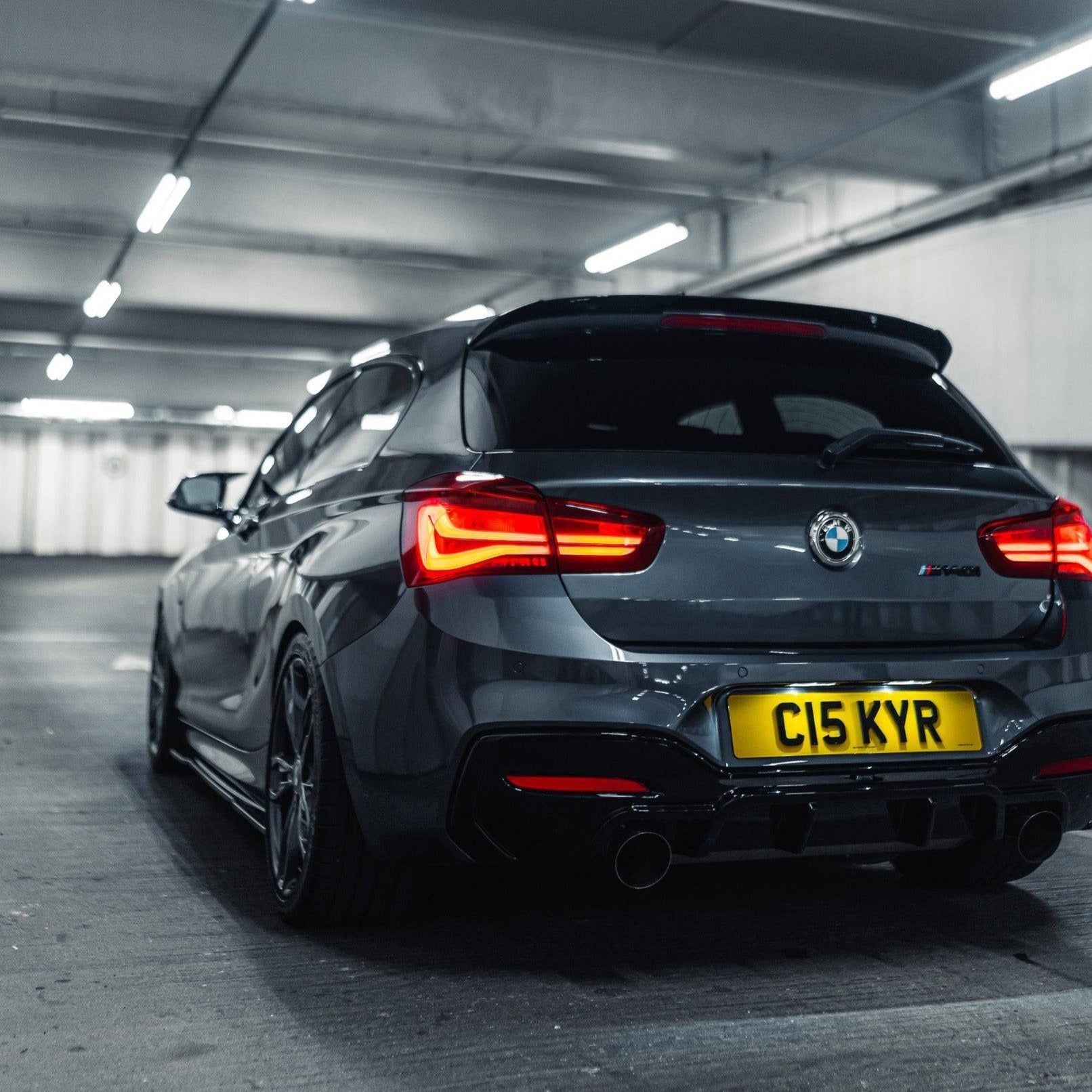 BMW 1 Series, M135i & M140i F20 F21 Gloss Black Performance Rear Spoiler by FORM (2011-2019) - AUTOID® - Rear Spoilers - FORM Industries