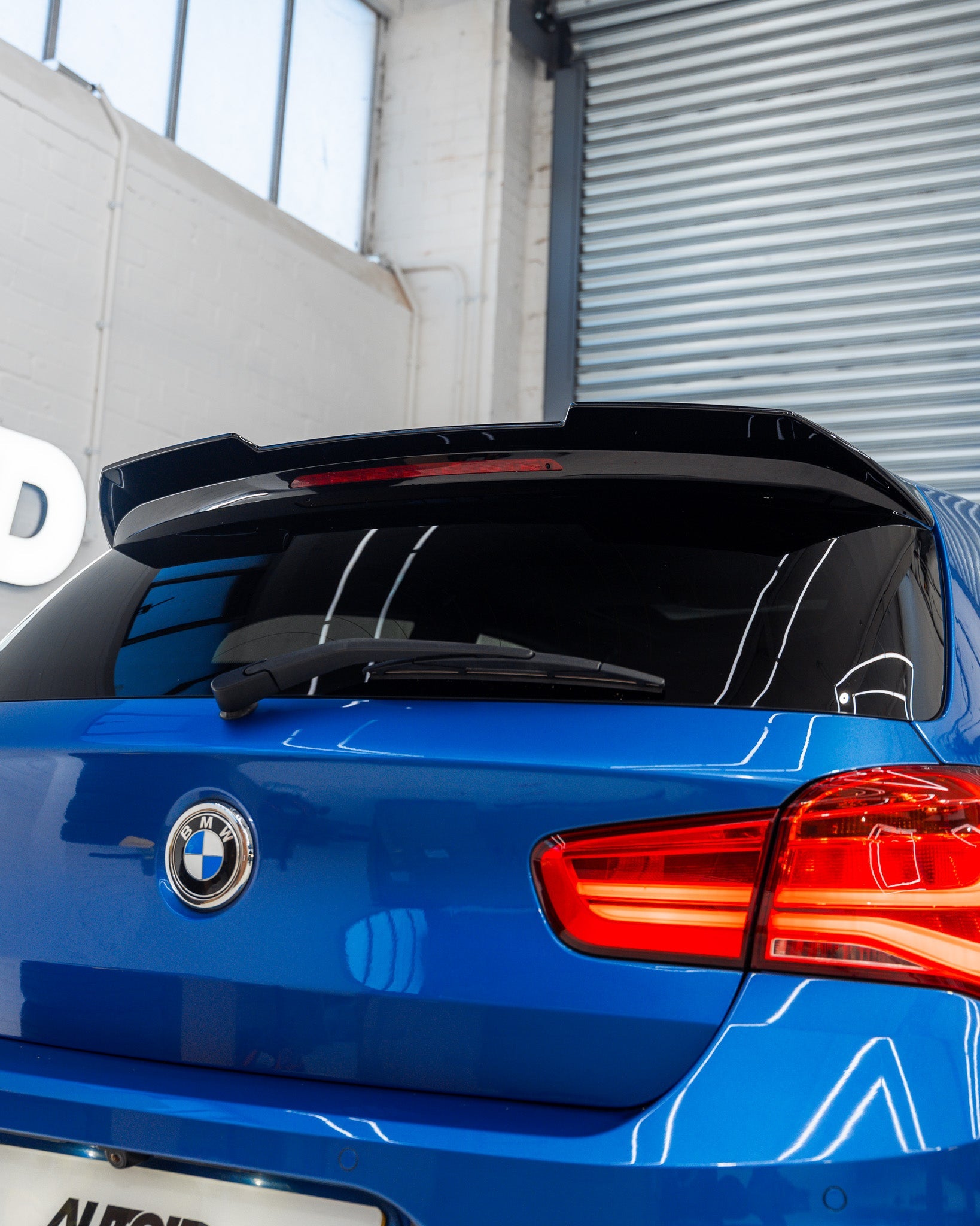 BMW 1 Series, M135i & M140i F20 F21 Gloss Black V2 Rear Spoiler by ZAERO (2011-2019) - AUTOID® - Rear Spoilers - Zaero Design
