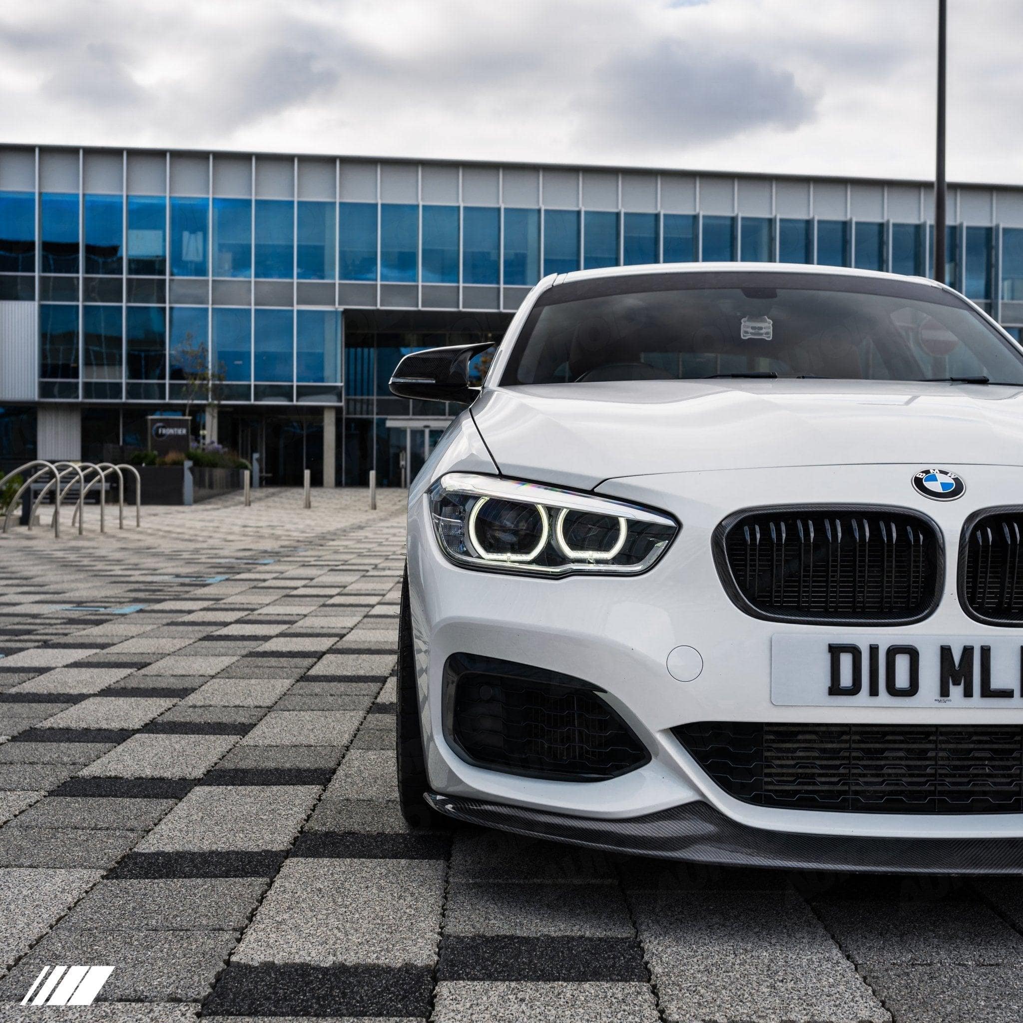 BMW 1 Series, M135i & M140i F20 F21 LCI Carbon Fibre GTS Front Splitter by FORM (2015-2019) - AUTOID® - Front Lips & Splitters - FORM Industries