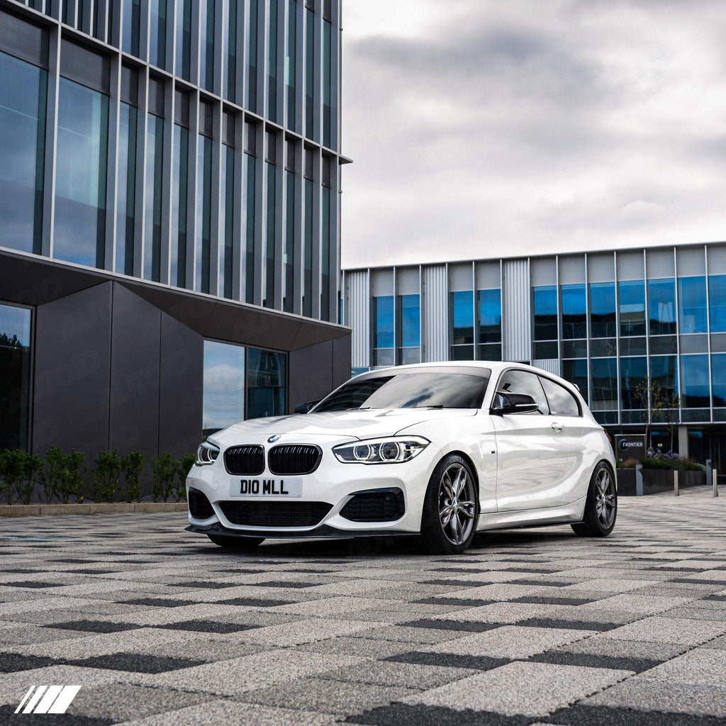 BMW 1 Series, M135i & M140i F20 F21 LCI Carbon Fibre GTS Front Splitter by FORM (2015-2019) - AUTOID® - Front Lips & Splitters - FORM Industries