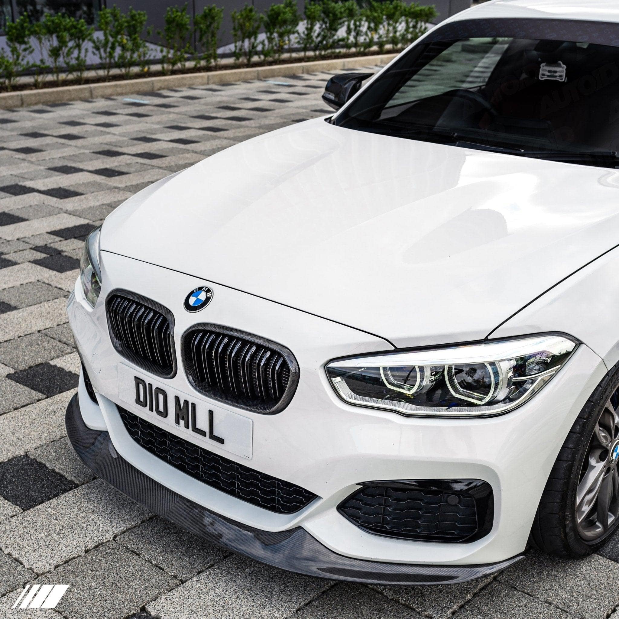 BMW 1 Series, M135i & M140i F20 F21 LCI Carbon Fibre GTS Front Splitter by FORM (2015-2019) - AUTOID® - Front Lips & Splitters - FORM Industries
