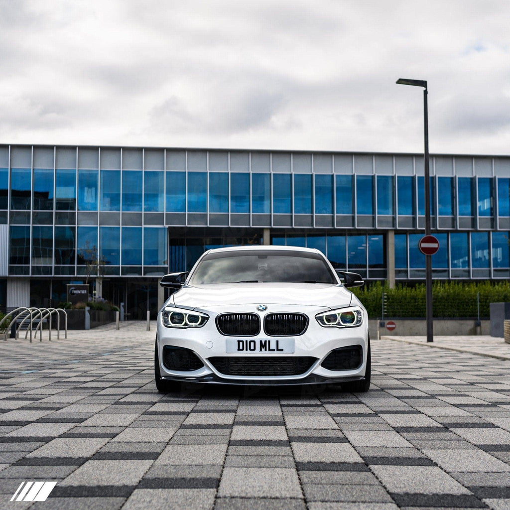 BMW 1 Series, M135i & M140i F20 F21 LCI Carbon Fibre GTS Front Splitter by FORM (2015-2019) - AUTOID® - Front Lips & Splitters - FORM Industries