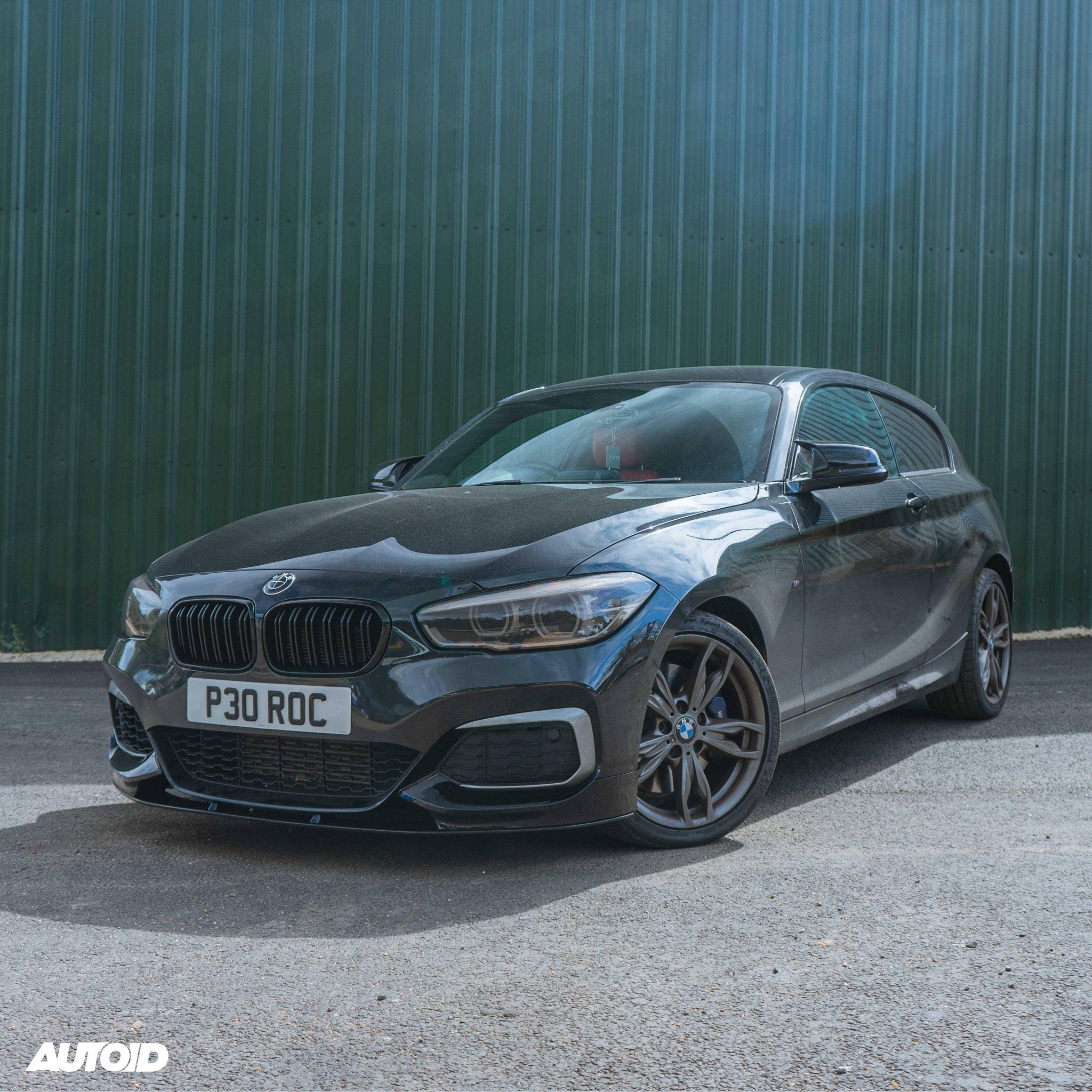 BMW 1 Series, M135i & M140i F20 F21 LCI Gloss Black Performance Front Splitter by FORM (2015-2019) - AUTOID® - Front Lips & Splitters - FORM Industries