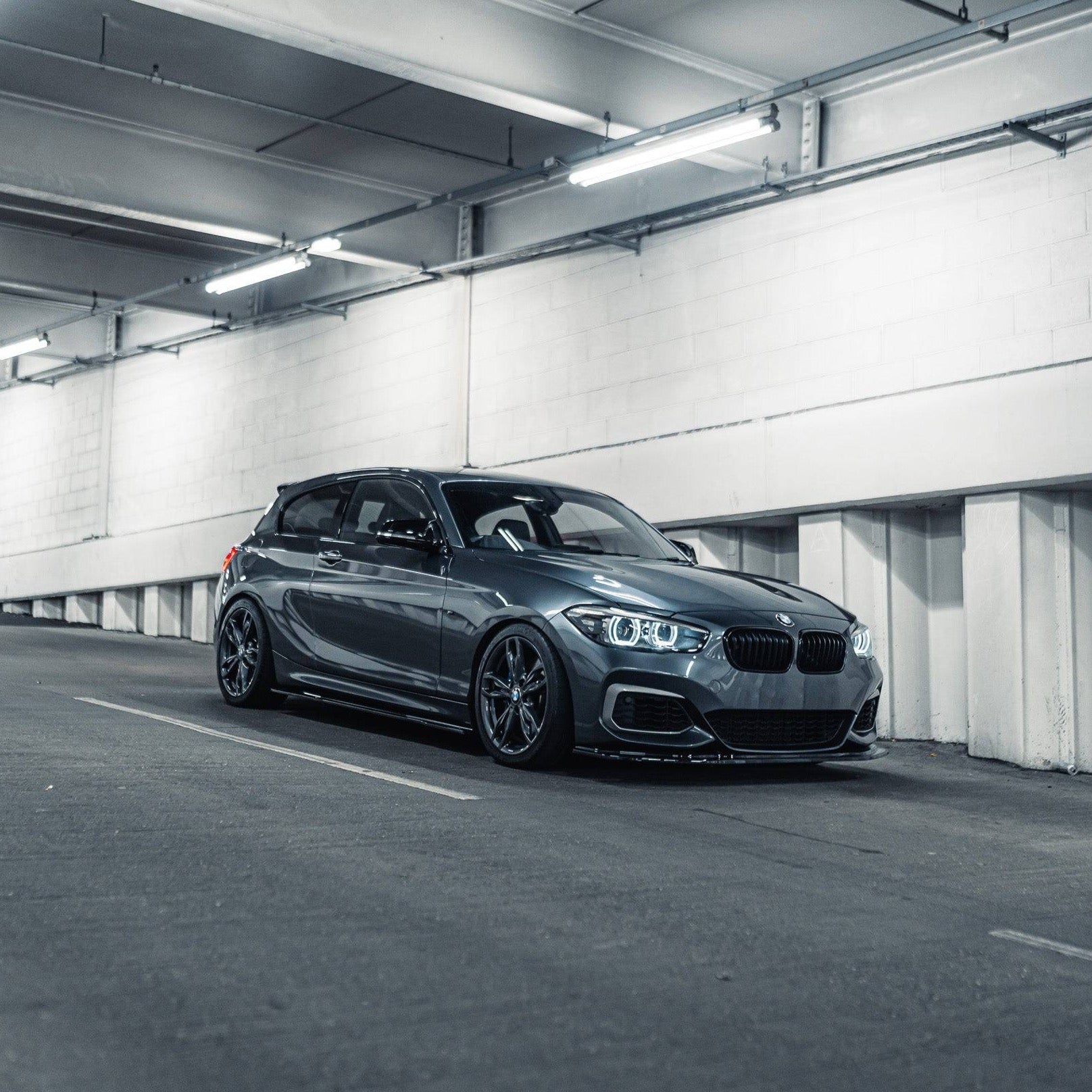 BMW 1 Series, M135i & M140i F20 F21 LCI Gloss Black V1 Body Kit by ZAERO (2015-2019) - AUTOID® - Styling Kit - Zaero Design