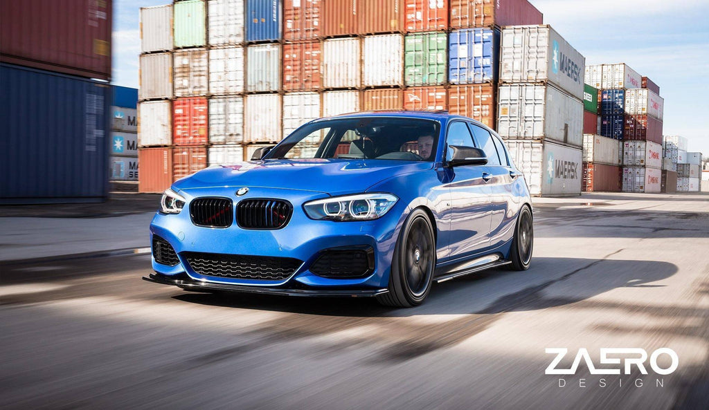 BMW 1 Series, M135i & M140i F20 F21 LCI Gloss Black V1 Body Kit by ZAERO (2015-2019) - AUTOID® - Styling Kit - Zaero Design