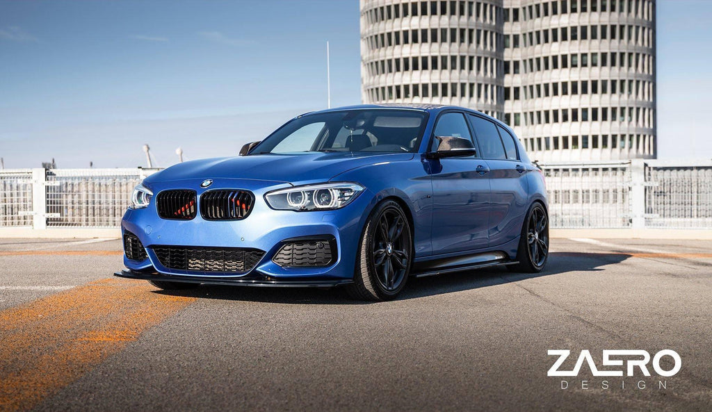 BMW 1 Series, M135i & M140i F20 F21 LCI Gloss Black V1 Body Kit by ZAERO (2015-2019) - AUTOID® - Styling Kit - Zaero Design