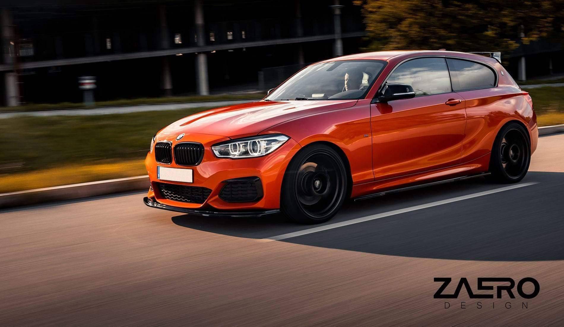 BMW 1 Series, M135i & M140i F20 F21 LCI Gloss Black V1 Body Kit by ZAERO (2015-2019) - AUTOID® - Styling Kit - Zaero Design