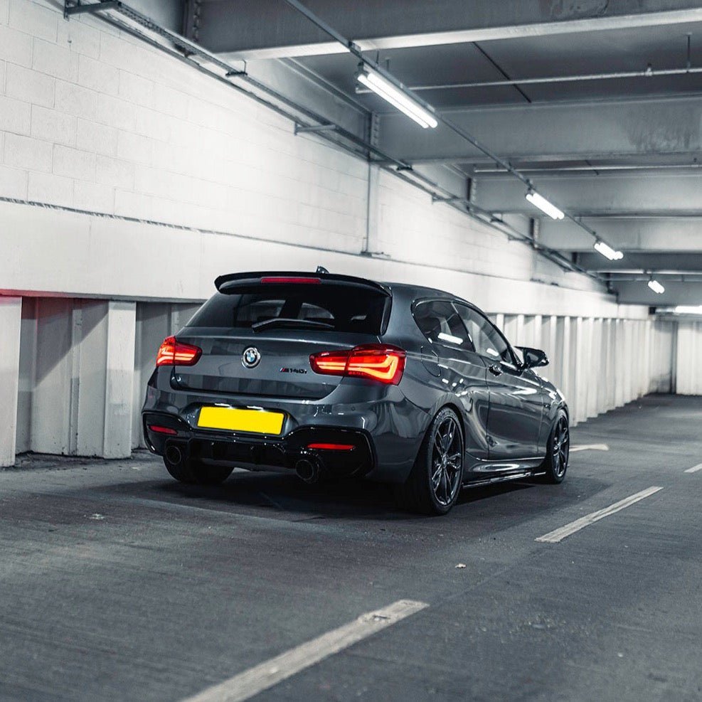 BMW 1 Series, M135i & M140i F20 F21 LCI Gloss Black V1 Body Kit by ZAERO (2015-2019) - AUTOID® - Styling Kit - Zaero Design