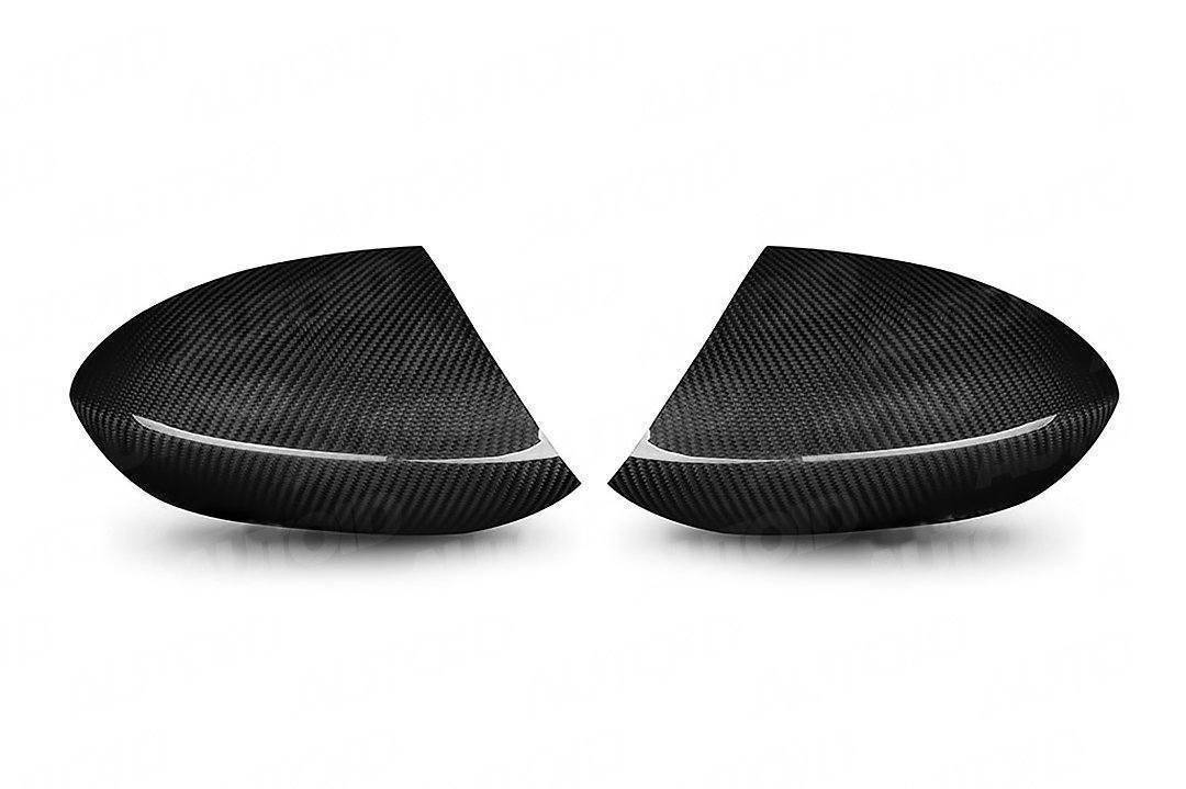BMW 1M E82 & M3 E92 Pre-preg Carbon Fibre Wing Mirror Covers by FORM (2007-2013) - AUTOID® - Mirror Covers - FORM Industries