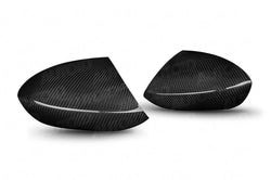 BMW 1M E82 & M3 E92 Pre-preg Carbon Fibre Wing Mirror Covers by FORM (2007-2013) - AUTOID® - Mirror Covers - FORM Industries
