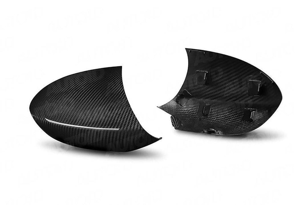 BMW 1M E82 & M3 E92 Pre-preg Carbon Fibre Wing Mirror Covers by FORM (2007-2013) - AUTOID® - Mirror Covers - FORM Industries
