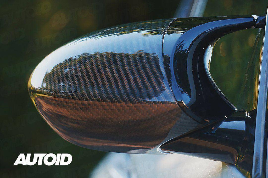BMW 1M E82 & M3 E92 Pre-preg Carbon Fibre Wing Mirror Covers by FORM (2007-2013) - AUTOID® - Mirror Covers - FORM Industries