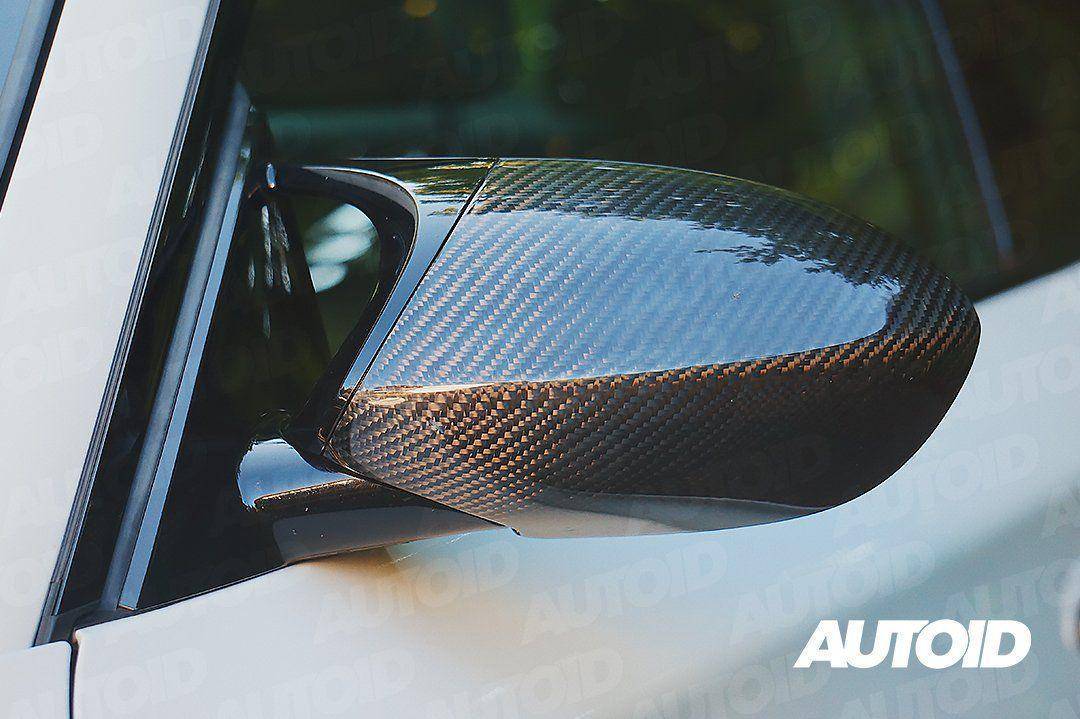 BMW 1M E82 & M3 E92 Pre-preg Carbon Fibre Wing Mirror Covers by FORM (2007-2013) - AUTOID® - Mirror Covers - FORM Industries