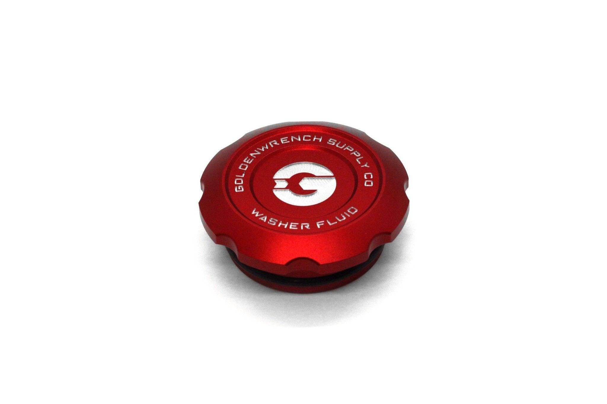 BMW 2 / 3 / 4 Series (F3X) & M2 / M3 / M4 (F8X) Billet Washer Fluid Cap by Goldenwrench - AUTOID - Vehicle Dress Up Caps & Covers - Goldenwrench Supply