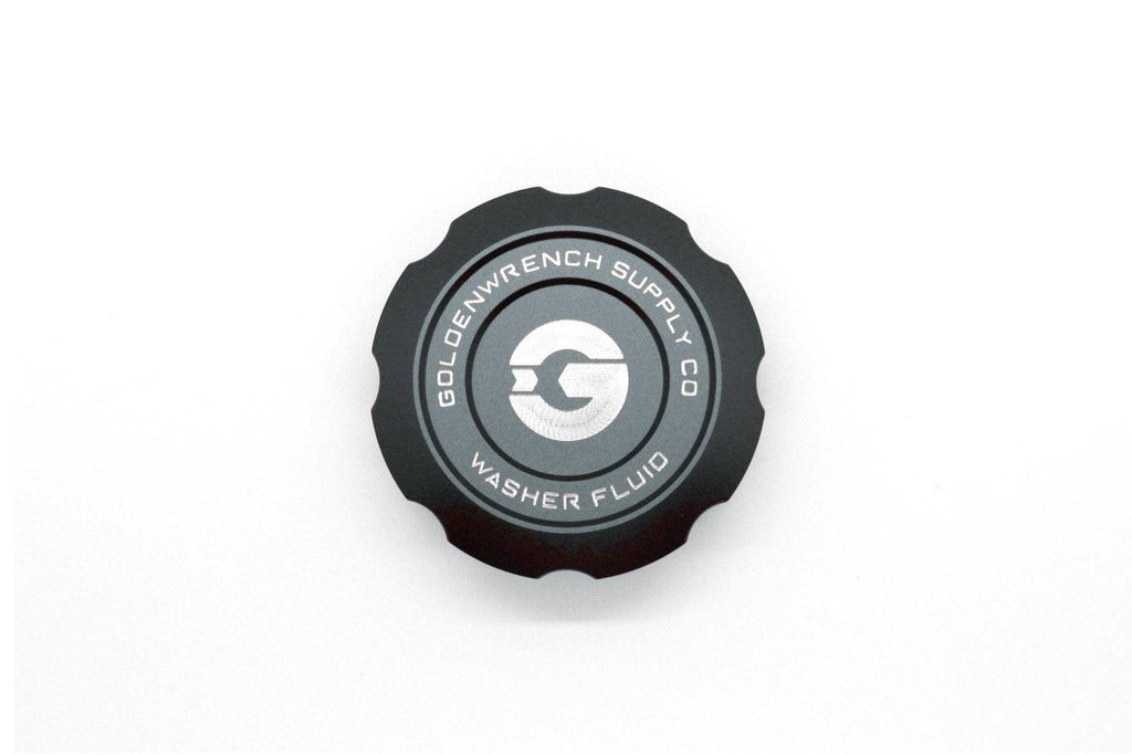 BMW 2 / 3 / 4 Series (F3X) & M2 / M3 / M4 (F8X) Billet Washer Fluid Cap by Goldenwrench - AUTOID - Vehicle Dress Up Caps & Covers - Goldenwrench Supply