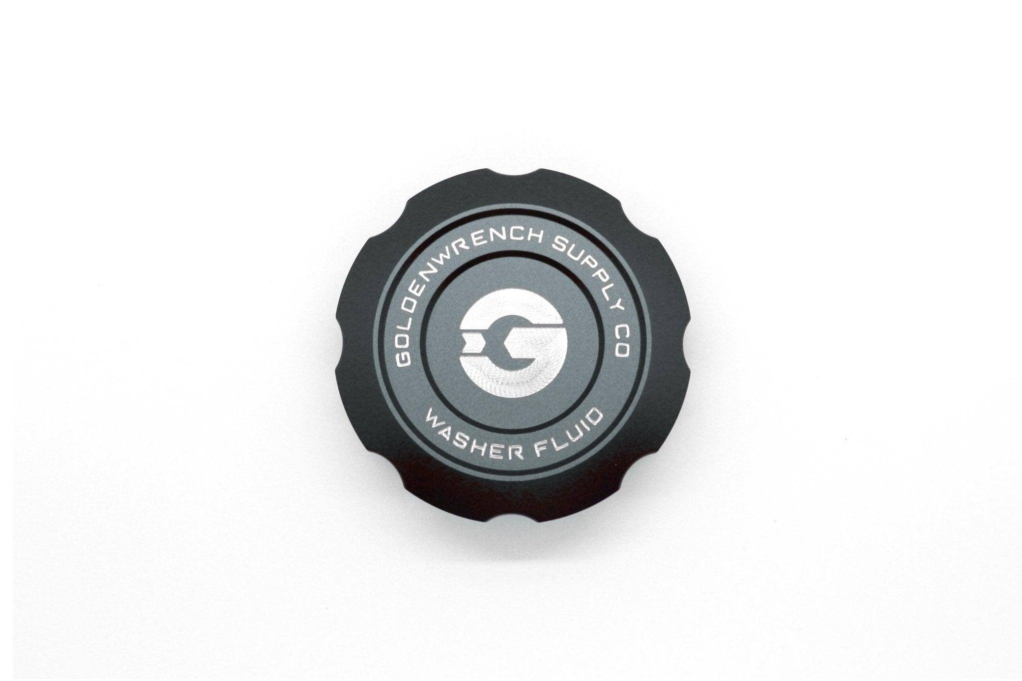 BMW 2 / 3 / 4 Series (F3X) & M2 / M3 / M4 (F8X) Billet Washer Fluid Cap by Goldenwrench - AUTOID - Vehicle Dress Up Caps & Covers - Goldenwrench Supply