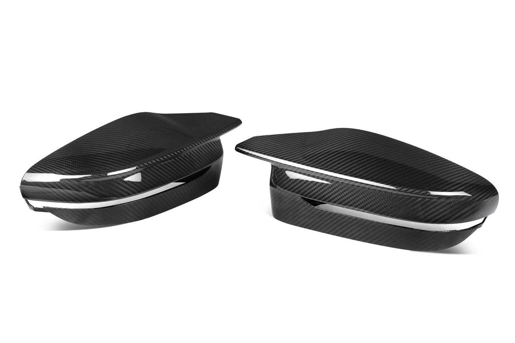 BMW 2 Series 220i G42, 3 Series 330i G20 & 4 Series 440i G22 Pre-preg Carbon Fibre M Style Mirror Covers by FORM (2017+) - AUTOID® - Mirror Covers - FORM Industries