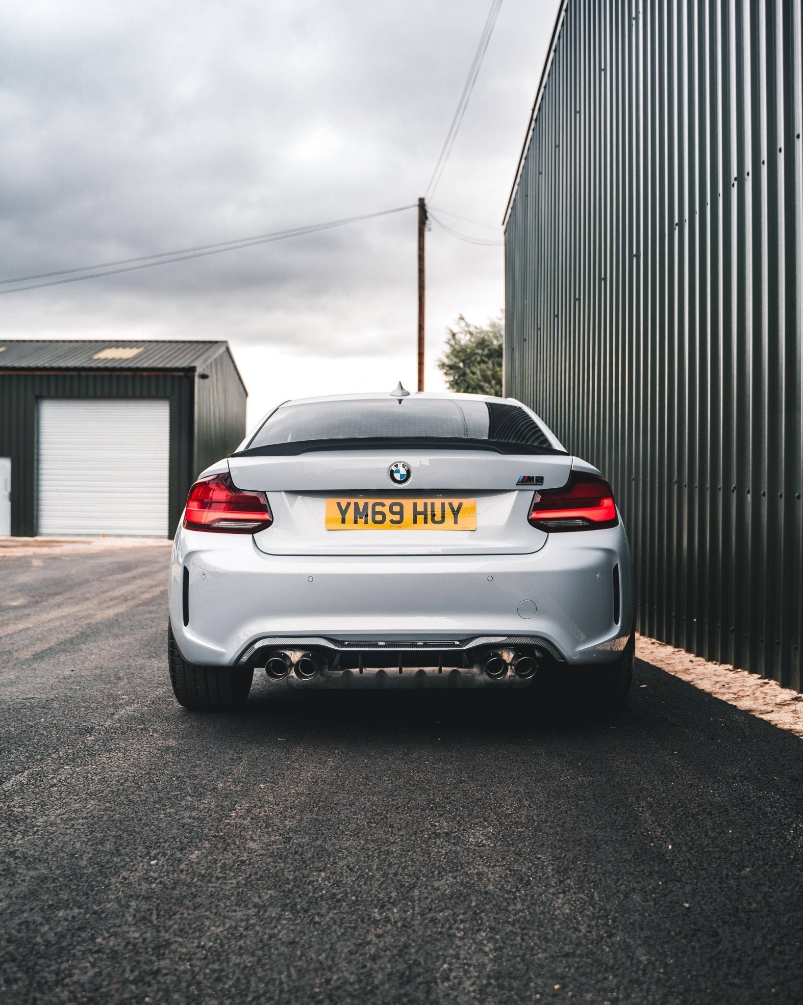 BMW 2 Series F22 & M2 F87 Carbon Fibre Performance Rear Spoiler by FORM (2014-2021) - AUTOID® - Rear Spoilers - FORM Industries