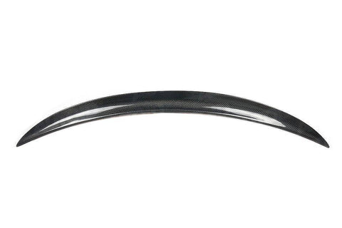 BMW F22 2 Series and F87 M2 carbon fibre performance rear spoiler gloss finish rear view