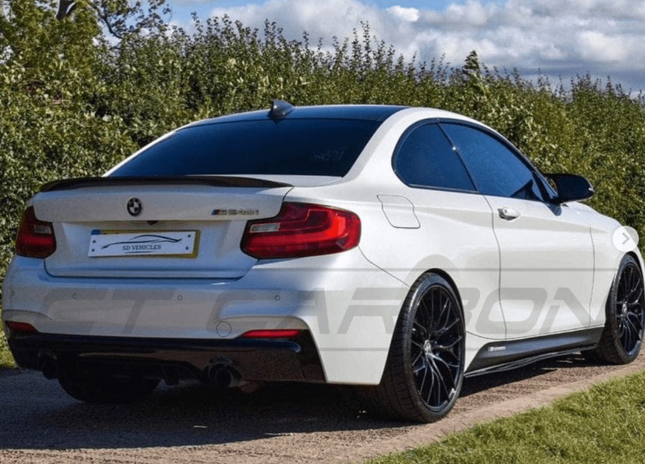 BMW 2 Series F22 & M2 F87 Gloss Black Performance Rear Spoiler (2014 - 2021) - AUTOID - Rear Spoilers - CT Design