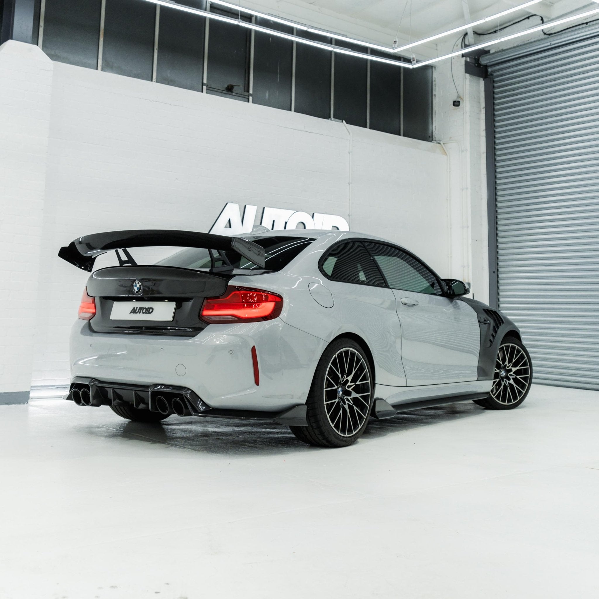 BMW 2 Series F22 & M2 F87 Pre - Preg Carbon Fibre Swan Neck AT - R1 Rear Wing by Adro (2014 - 2021) - AUTOID - Rear Wings - Adro