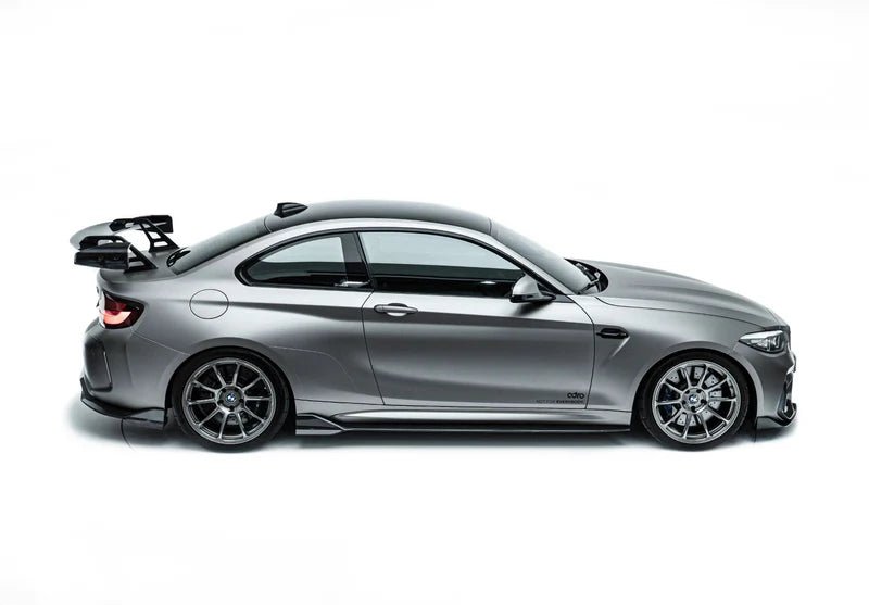 BMW 2 Series F22 & M2 F87 Pre - Preg Carbon Fibre Swan Neck AT - R1 Rear Wing by Adro (2014 - 2021) - AUTOID - Rear Wings - Adro