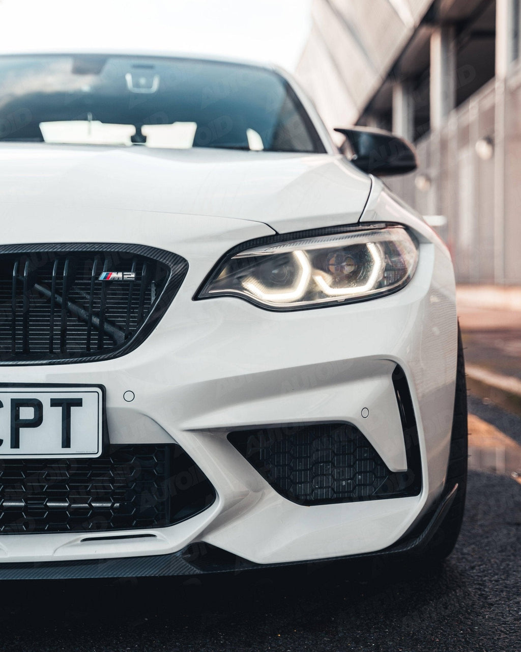 BMW 2 Series F22, M2 & M2 Competition F87 Carbon Fibre Headlight Trims by FORM (2014-2021) - AUTOID® - Headlight Trim - FORM Industries