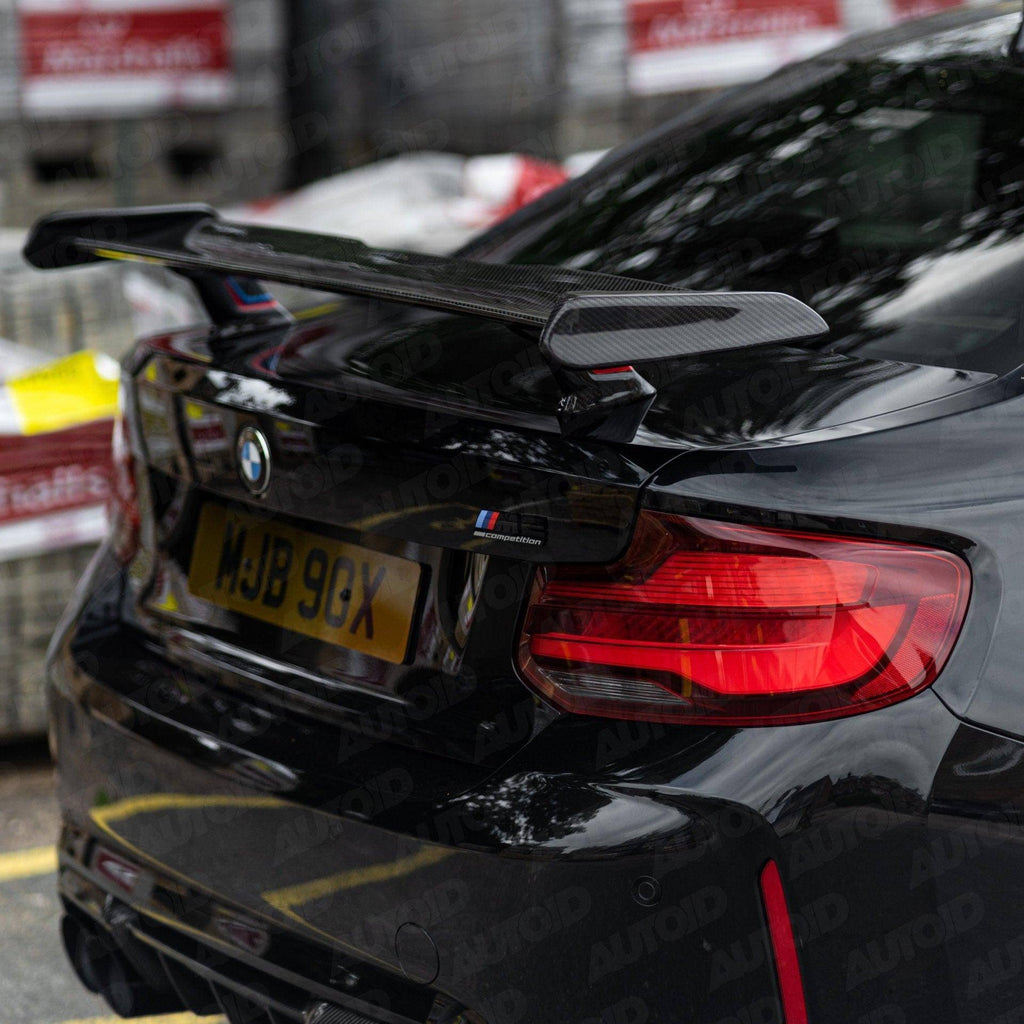 BMW 2 Series F22, M2 & M2 Competition F87 Pre-preg Carbon Fibre Rear Wing by FORM (2014-2021) - AUTOID® - Rear Wings - FORM Industries
