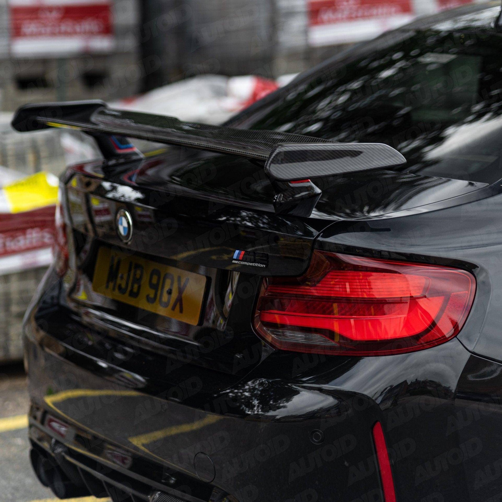 BMW 2 Series F22, M2 & M2 Competition F87 Pre-preg Carbon Fibre Rear Wing by FORM (2014-2021) - AUTOID® - Rear Wings - FORM Industries