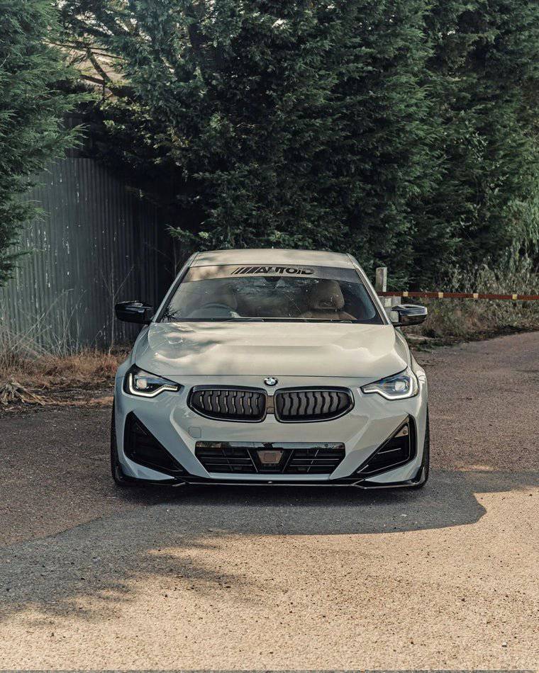 BMW 2 Series G42, 3 Series G20, 4 Series G22 Gloss Black M Style Mirror Covers by FORM (2017+) - AUTOID® - Mirror Covers - FORM Industries