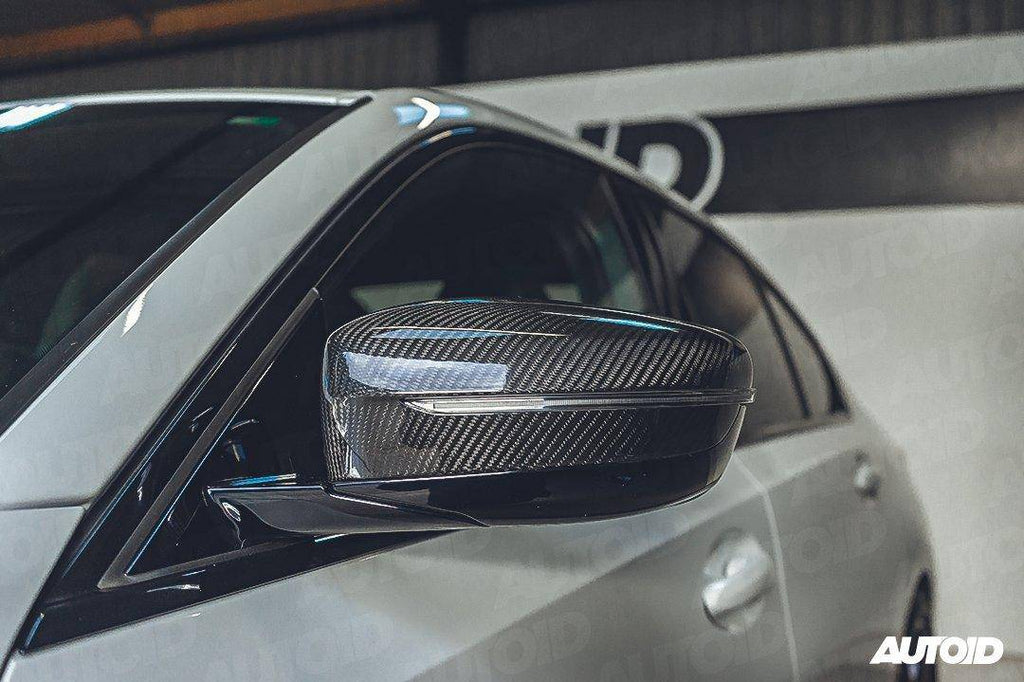BMW 2 Series G42, 3 Series G20, 4 Series G22 Pre-Preg Carbon Fibre Mirror Covers by FORM (2017+) - AUTOID® - Mirror Covers - FORM Industries