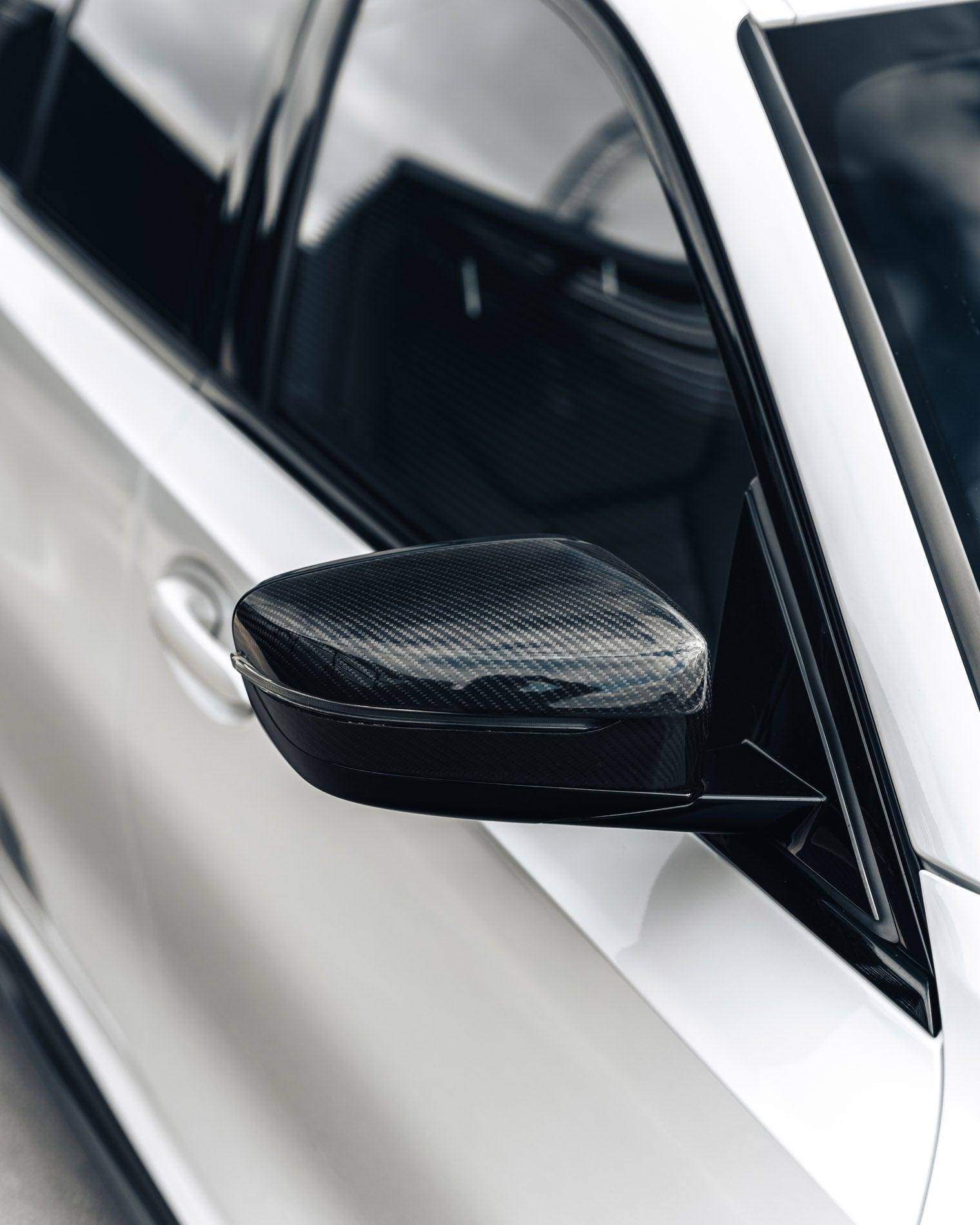 BMW 2 Series G42, 3 Series G20, 4 Series G22 Pre-Preg Carbon Fibre Mirror Covers by FORM (2017+) - AUTOID® - Mirror Covers - FORM Industries