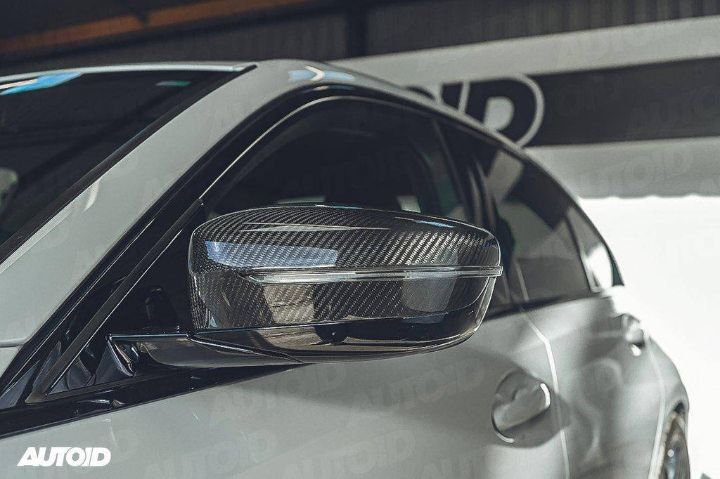 BMW 2 Series G42, 3 Series G20, 4 Series G22 Pre-Preg Carbon Fibre Mirror Covers by FORM (2017+) - AUTOID® - Mirror Covers - FORM Industries
