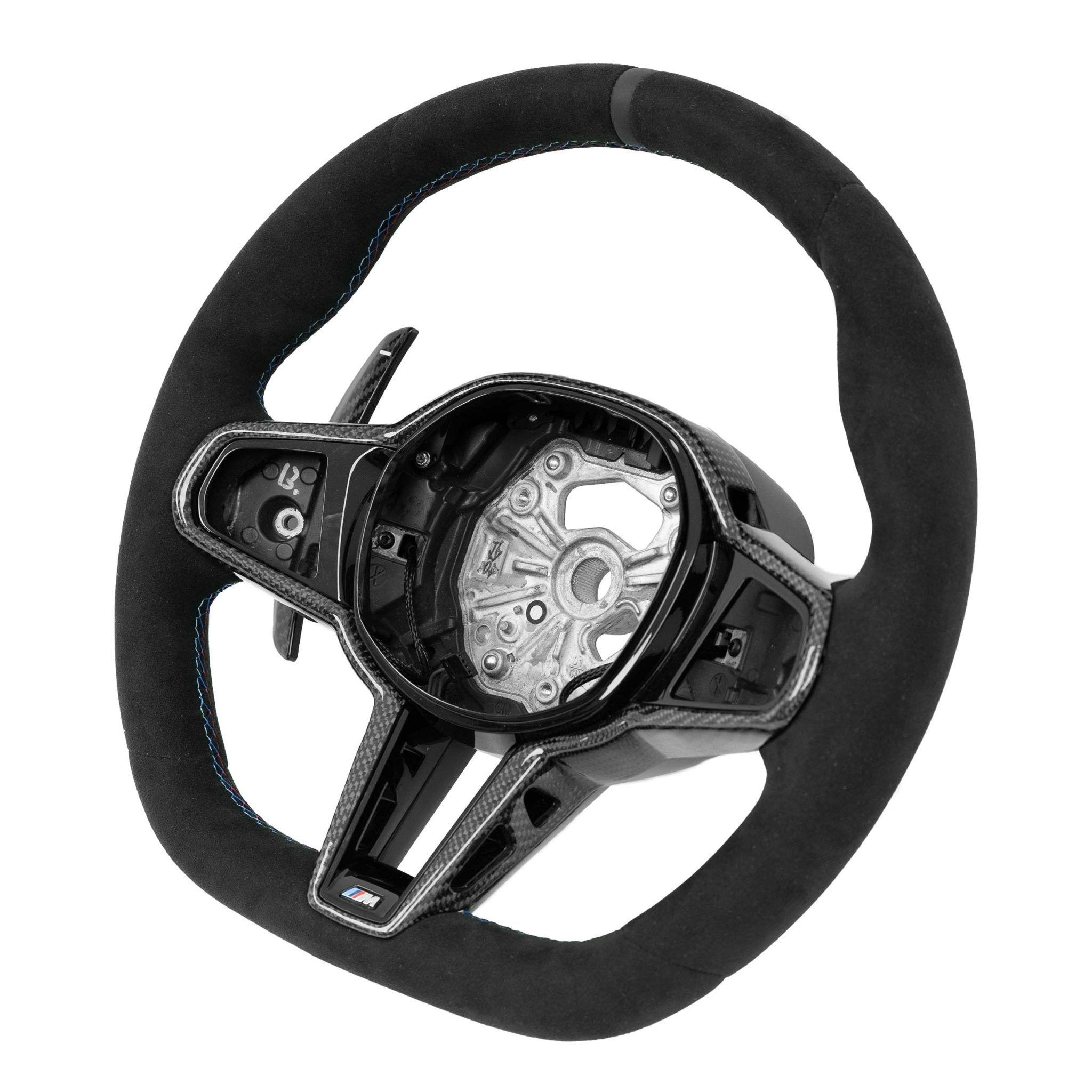 BMW 2 Series G42, M2 G87, M3 G80, M4 G82 Facelift Carbon Fibre Steering Wheel by TRE - AUTOID - Steering Wheels - TRE