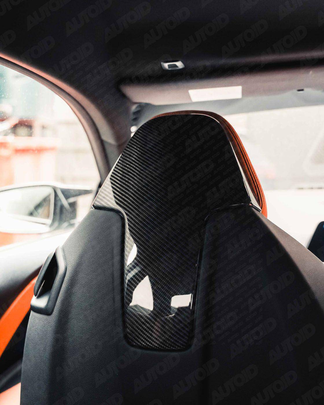BMW 2 Series G42, M3 G80, M4 G82, M2 G87 Pre-Preg Carbon Fibre Seat Back Cover by FORM (2018+) - AUTOID® - Dashboard & Decorative Trim - FORM Industries