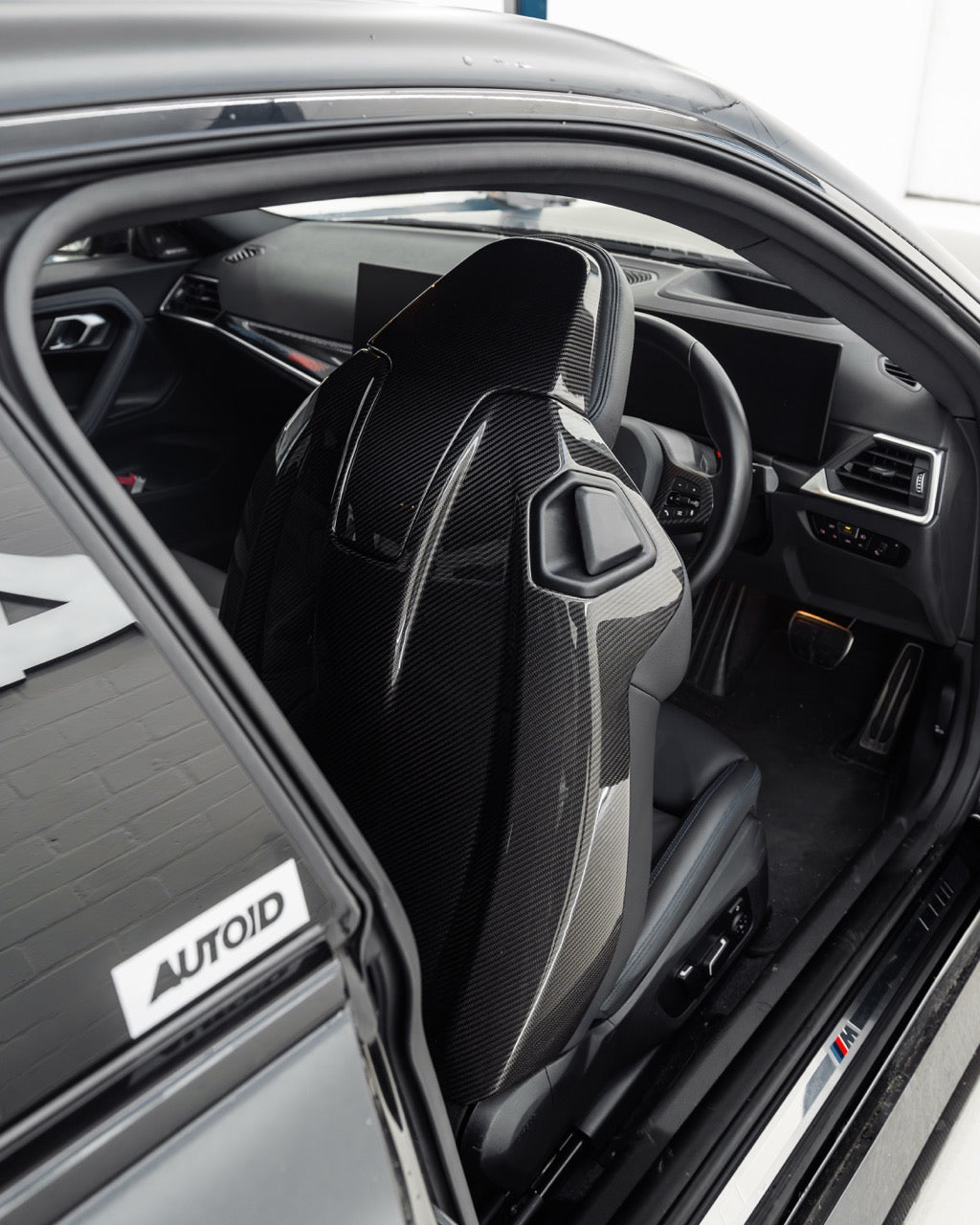 BMW 2 Series G42, M4 G82, M2 G87 Pre-Preg Carbon Fibre Full Seat Back Covers by FORM (2018+) - AUTOID® - Dashboard & Decorative Trim - FORM Industries