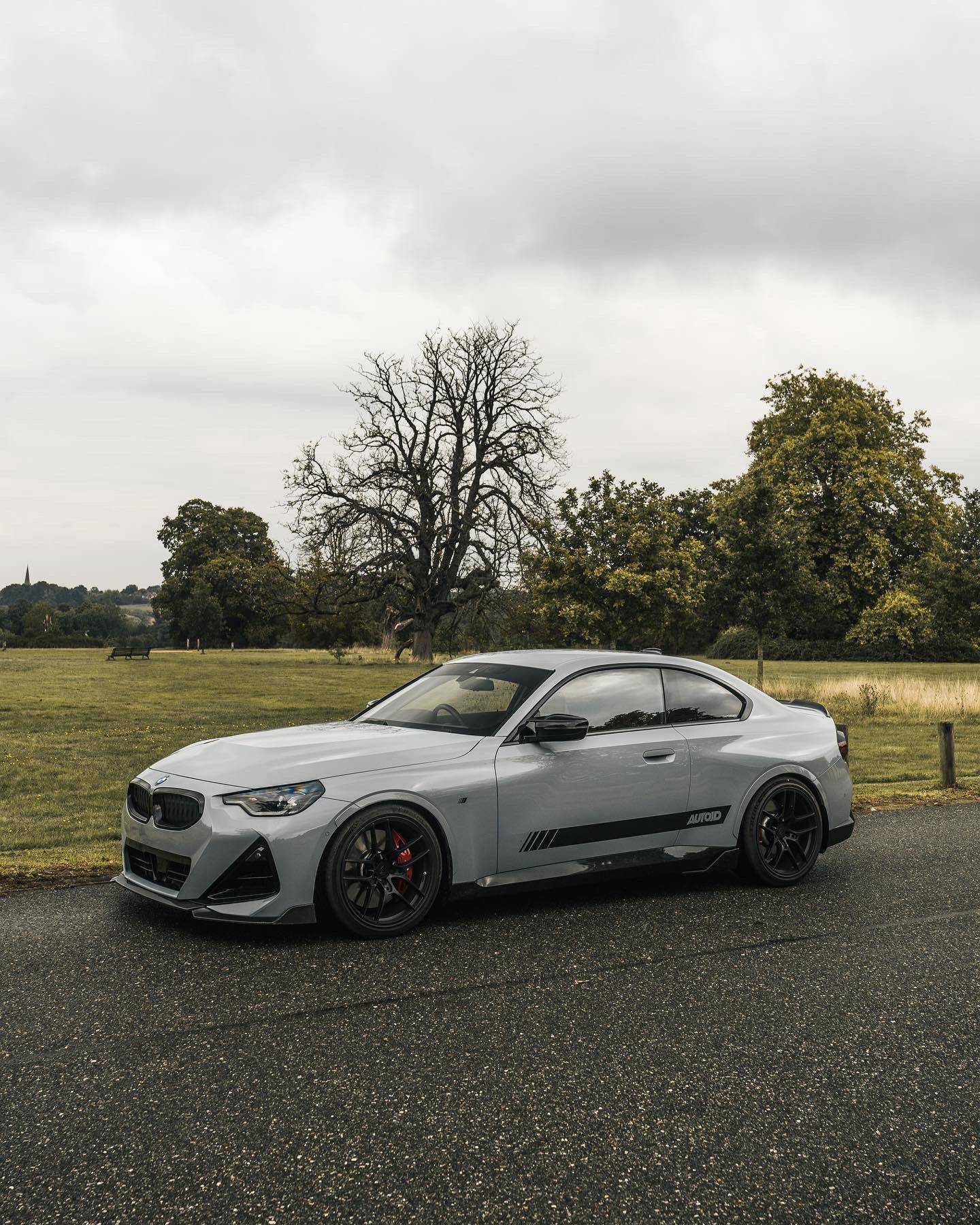 BMW 2 Series M Sport & M240i G42 Carbon Fibre Front Splitter (2021+) - AUTOID - Front Lips & Splitters - Essentials