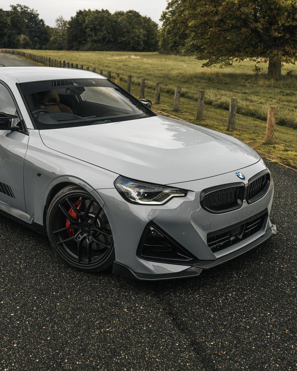 BMW 2 Series M Sport & M240i G42 FO-1 Carbon Fibre Front Splitter by FORM (2021+) - AUTOID® - Front Lips & Splitters - FORM Industries