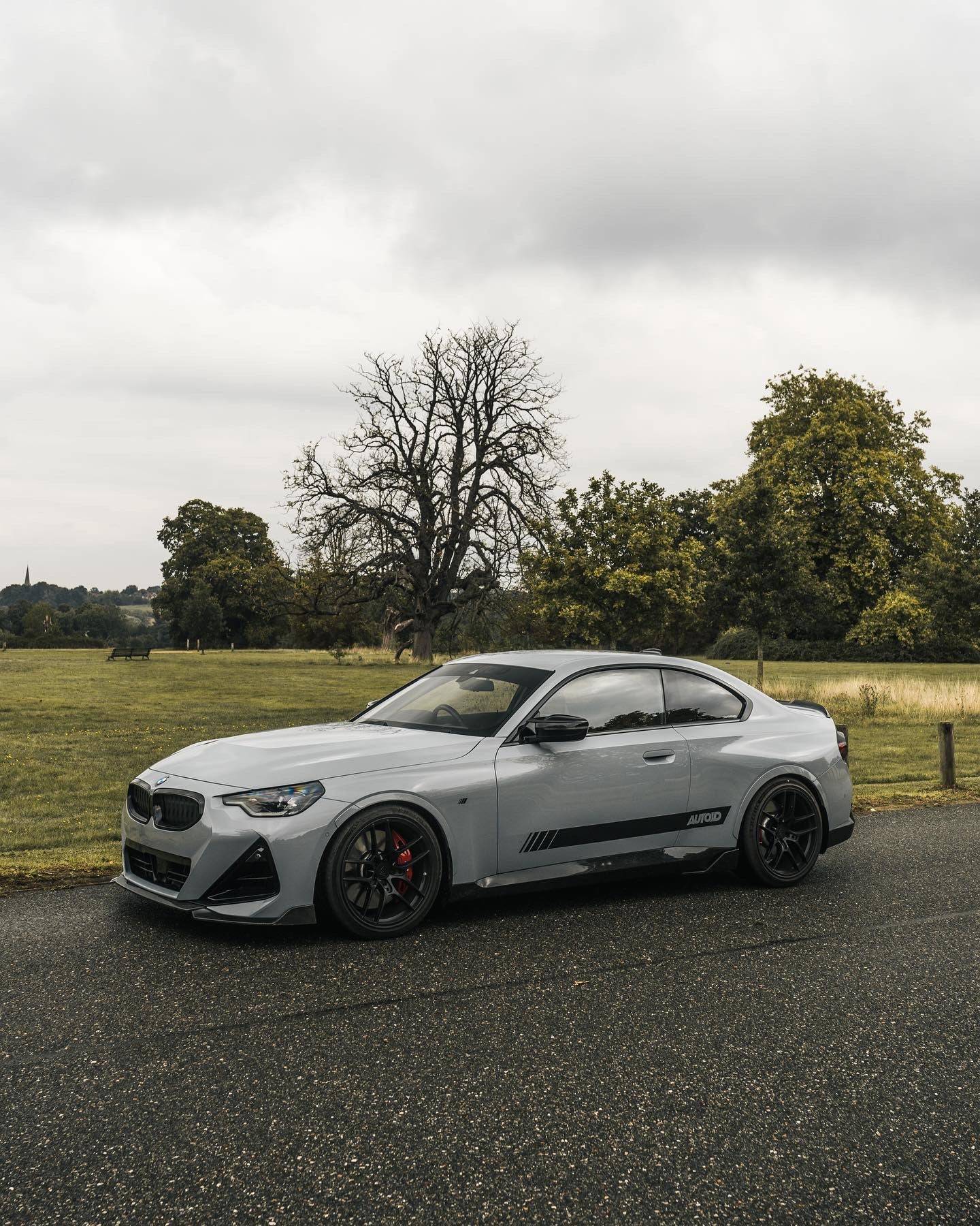 BMW 2 Series M Sport & M240i G42 FO-1 Carbon Fibre Front Splitter by FORM (2021+) - AUTOID® - Front Lips & Splitters - FORM Industries