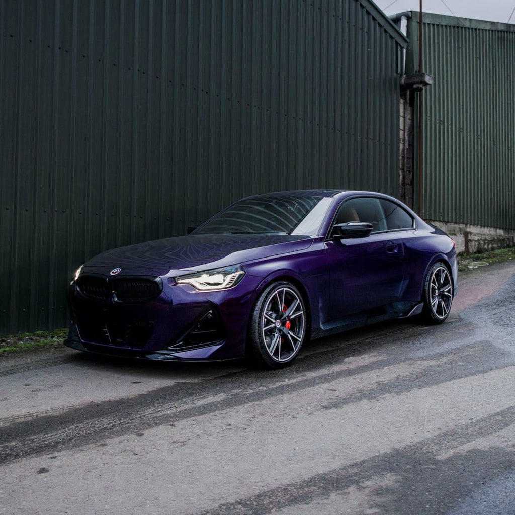 BMW 2 Series M Sport & M240i G42 Gloss Black ID - 01 Front Splitter by TRE (2021+) - AUTOID - Front Lips & Splitters - TRE