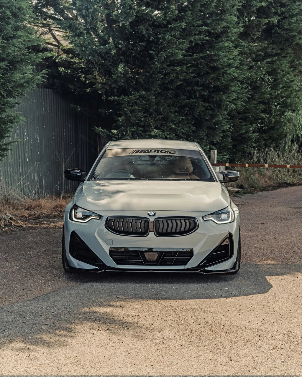 BMW 2 Series M Sport & M240i G42 Gloss Black Kit Front Splitter & Side Skirt Pack by FORM (2021+) - AUTOID® - Styling Kit - FORM Industries