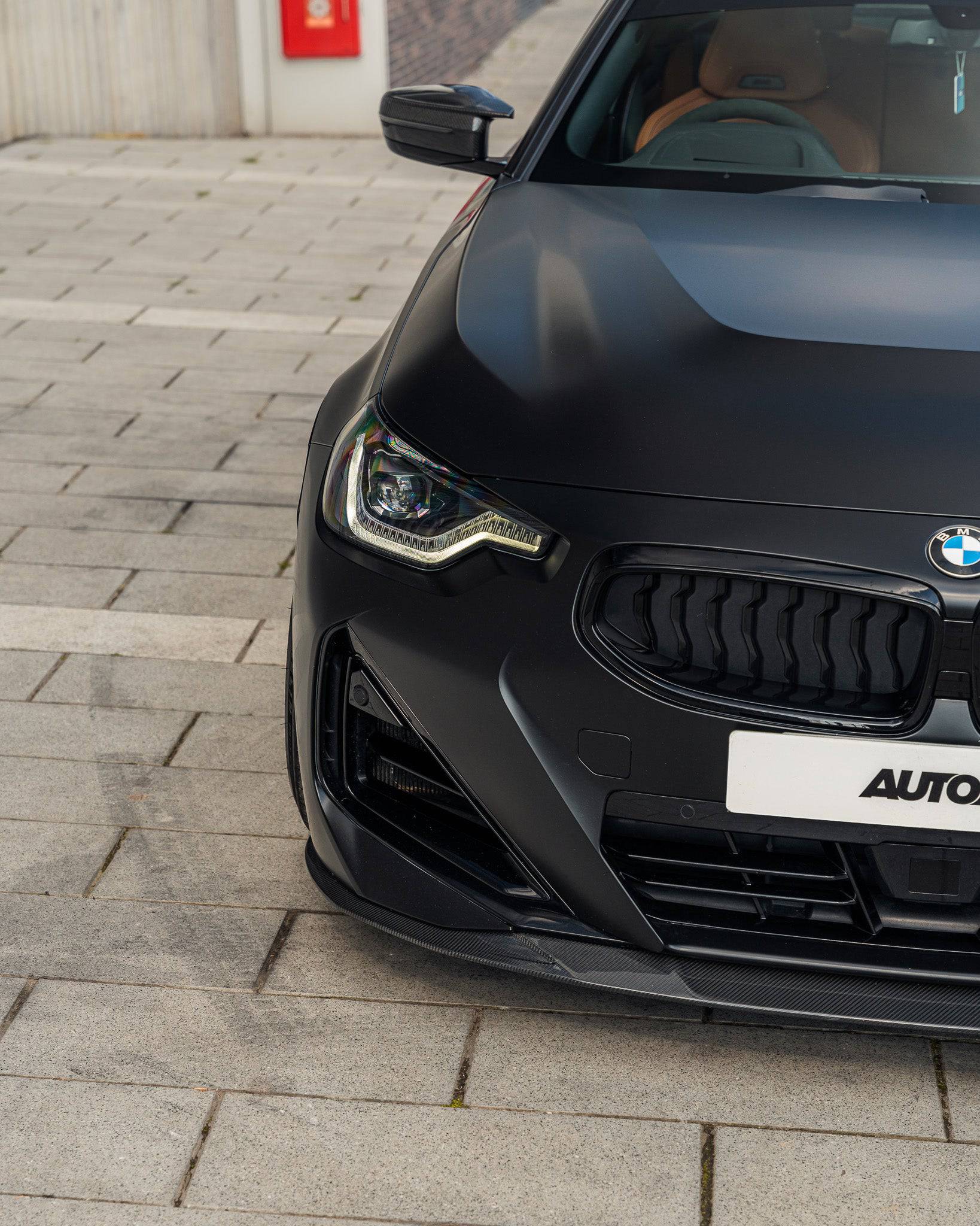 BMW 2 Series M Sport & M240i G42 Pre-preg Carbon Fibre ID-01 Front Splitter by TREVORA (2021+) - AUTOID® - Front Lips & Splitters - TREVORA