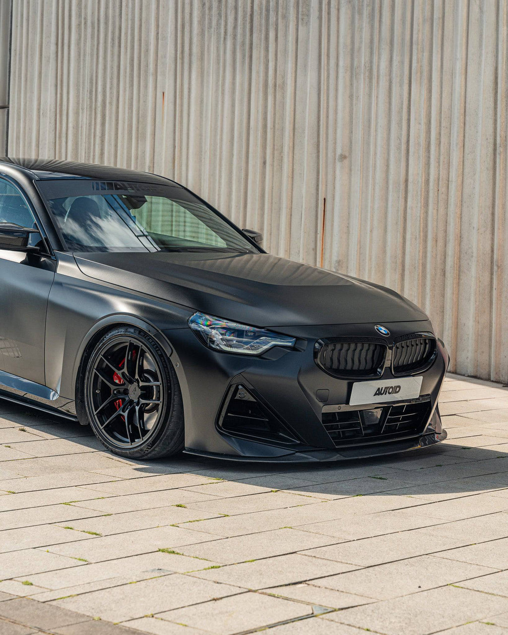 BMW 2 Series M Sport & M240i G42 Pre-preg Carbon Fibre ID-01 Front Splitter by TREVORA (2021+) - AUTOID® - Front Lips & Splitters - TREVORA
